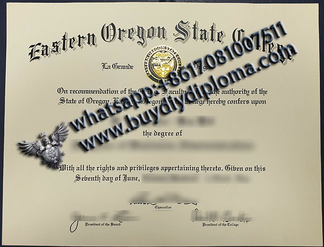 buy fake eastern oregon state college diploma