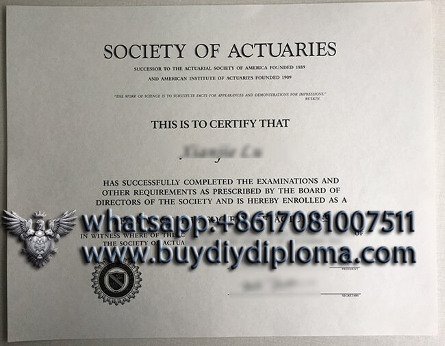 Associate of The Society of Actuaries?