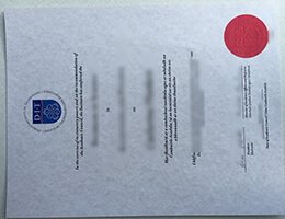 Dublin Institute of Technology fake diploma