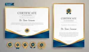 buy certificate