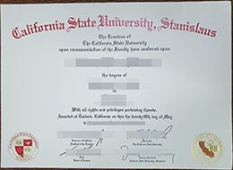 CSU Stanislaus fake degree