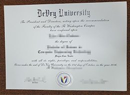 DeVry University degree