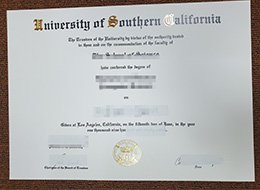 University of Southern California degree