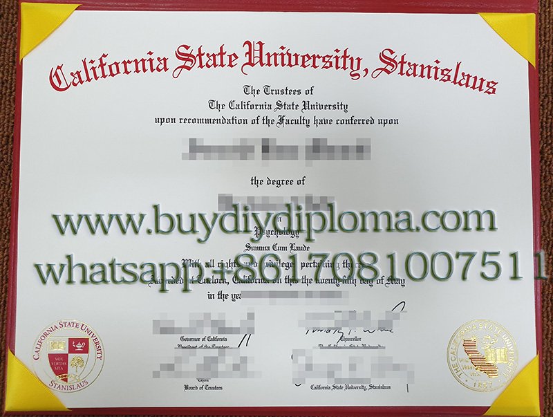 Buy a Fake California State University, Stanislaus degree, CSUS diploma