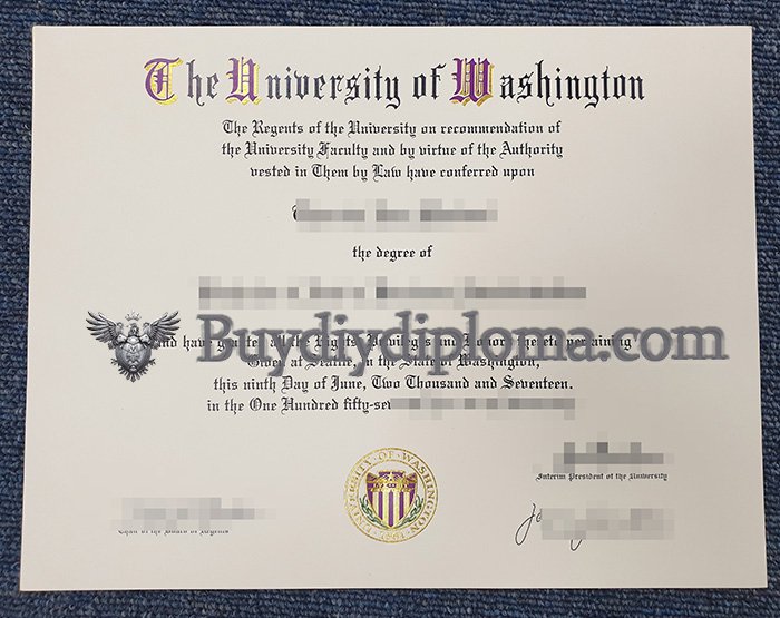 Do you need a fake University of Washington degree