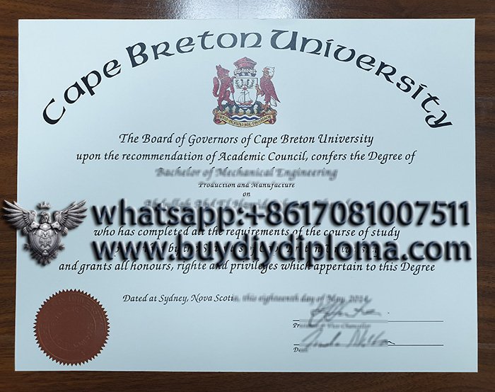 fake Cape Breton University degree 