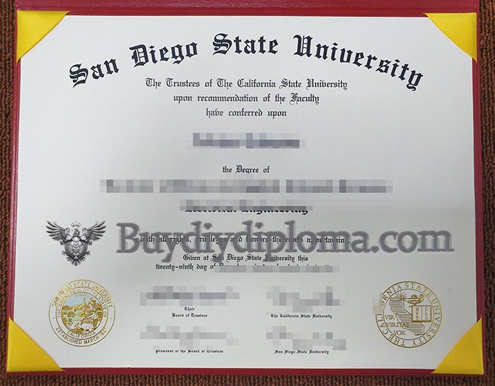 buy a fake San Diego State University degree online