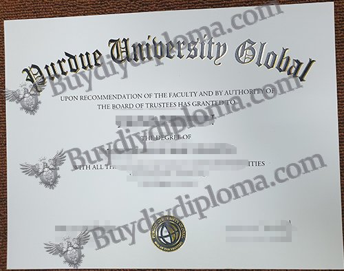 Purdue University Global diploma