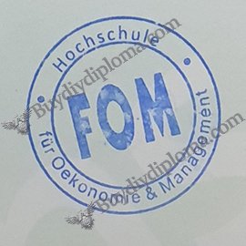 FOM certificate