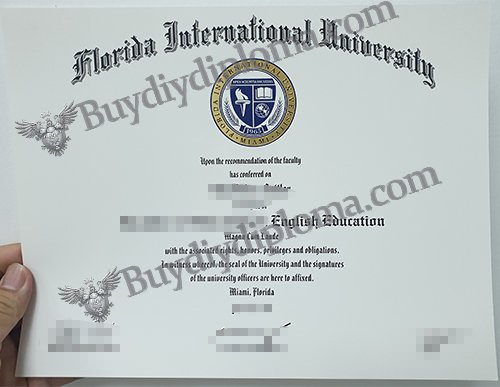 Florida International University diploma, fake FIU diploma,