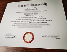 Cornell University diploma