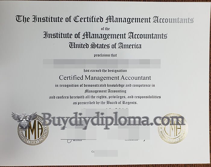 Buying Fake CMA Certificate, How To Get the Certified Management Accountant Diploma?