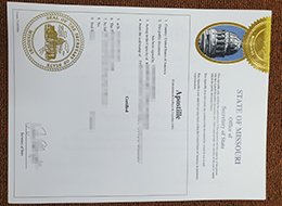 Apostille Convention certificate