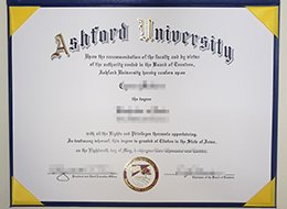 Ashford University diploma