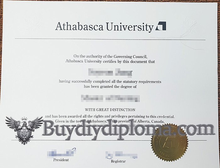 buy fake Athabasca University diploma in Canada