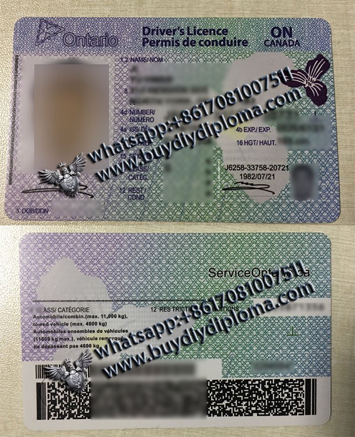 Easy steps to get a fake Canada driver license, fake Canada certificate