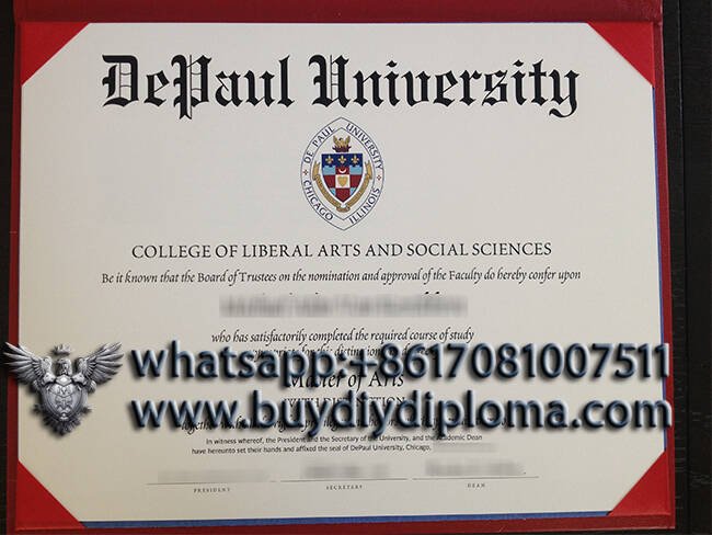 buy a DePaul University fake degree?