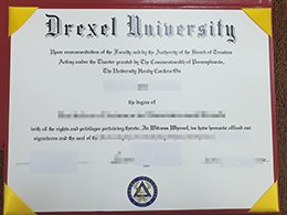 Drexel University diploma