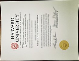 Harvard University Diploma