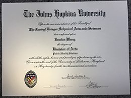 JHU degree