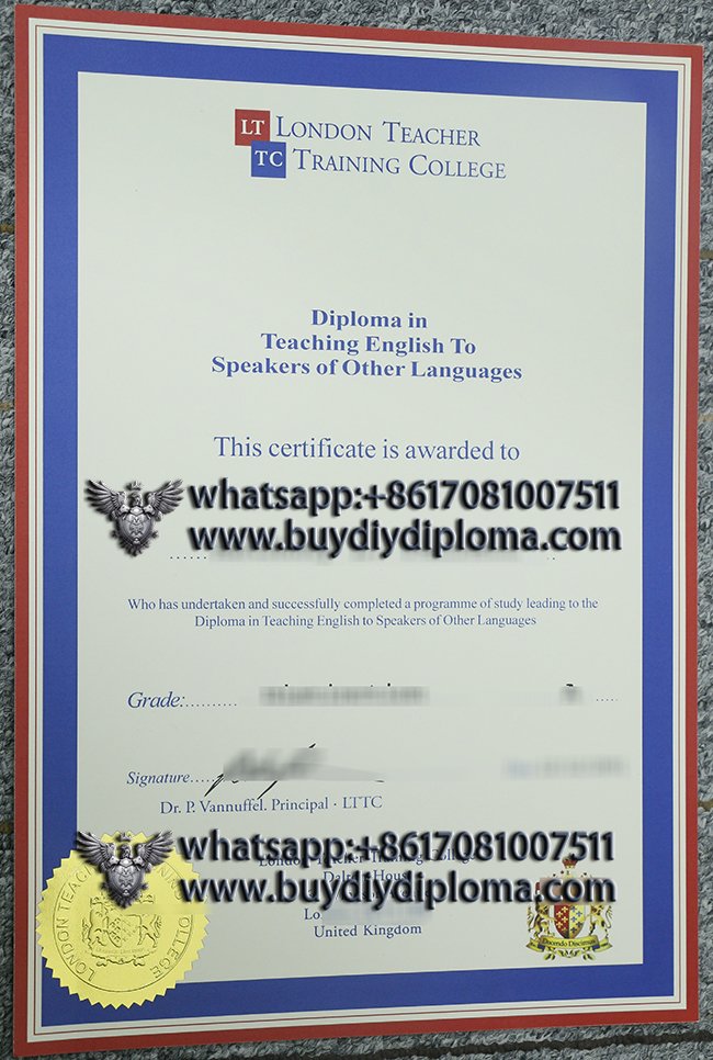 Buy Fake LTTC Diploma, Order A Fake TESOL Certificate