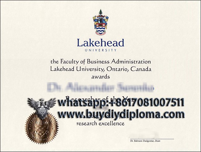 get  a fake Lakehead university degree in Canada