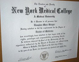 fake New York Medical College diploma, buy NYMC diploma, fake medicine diploma,