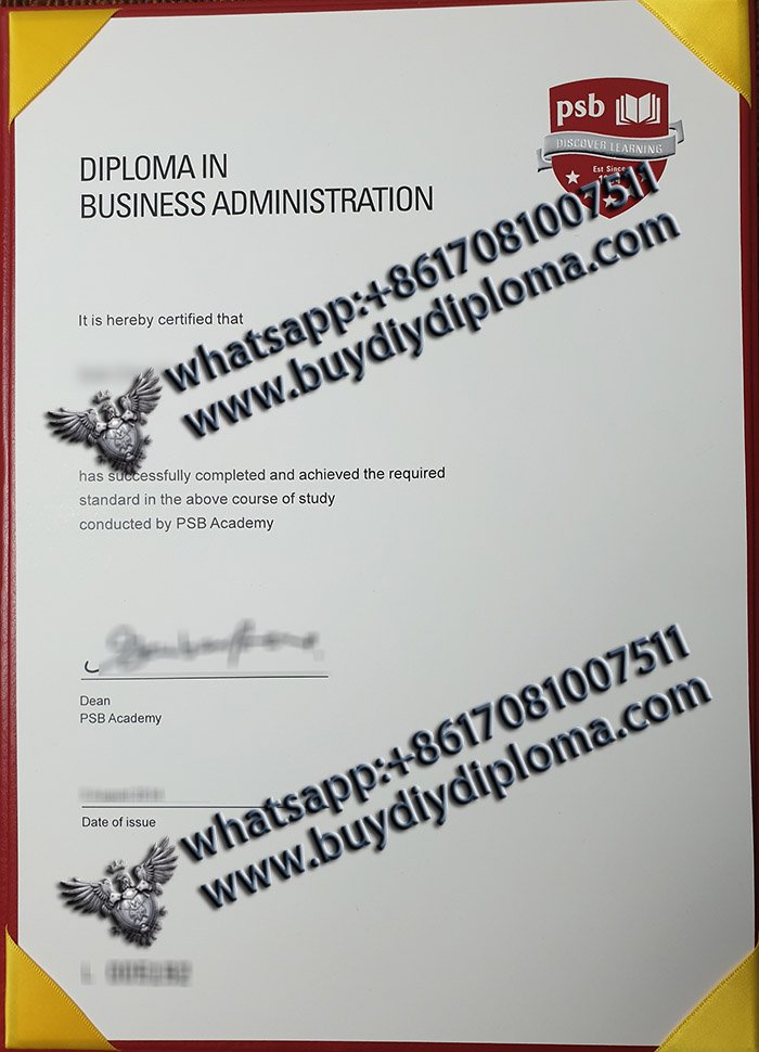 buy a fake PSB Academy diploma in Singapore safely