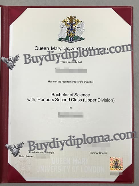 Queen Mary University of London fake diploma