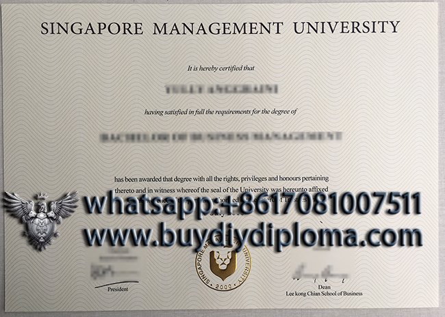 Fake SMU degree, Singapore Management University diploma