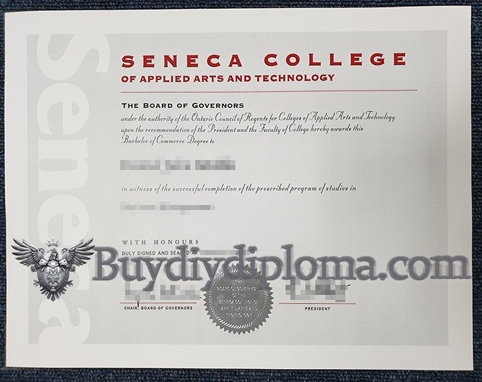 Quick way to make a fake Seneca College diploma
