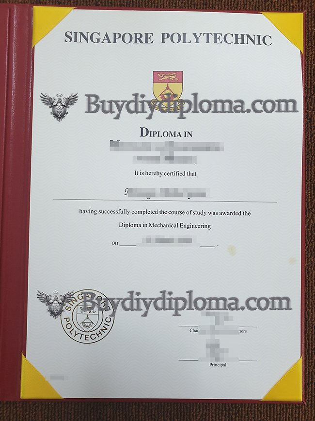 buy a fake Singapore Polytechnic diploma online