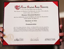 Stanford University diploma