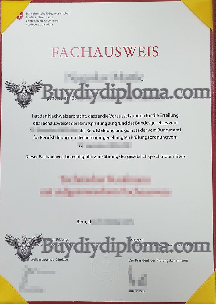 Simple way to make a fake FachauSweis certificate