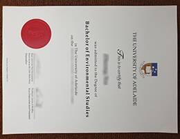 THE UNIVERSITY OF ADELAIDE fake diploma