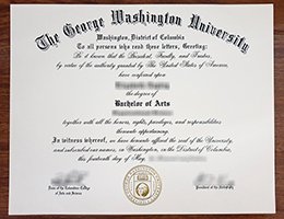 The George Washington University fake diploma