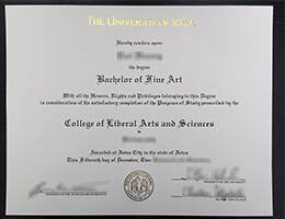 The University of Lowa fake diploma