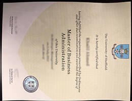 The University of Sheffield fake diploma