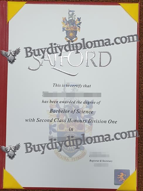 The University of the Salford fake diploma