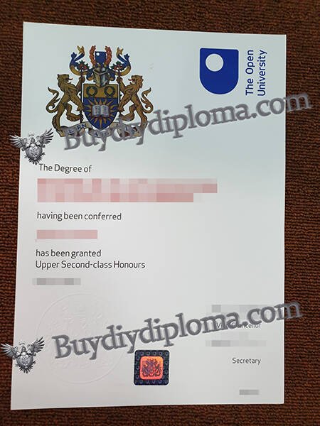 The open University fake diploma