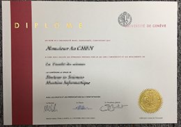 University of Geneva diploma