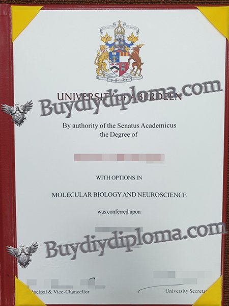 Buy University of Aberdeen Fake Diploma Online