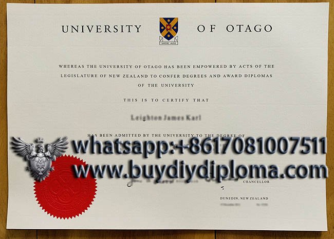 How can I get a fake University of Otago diploma from New Zealand?