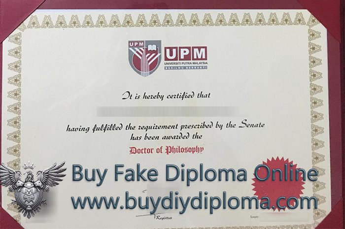 UPM Doctor of Philosophy degree