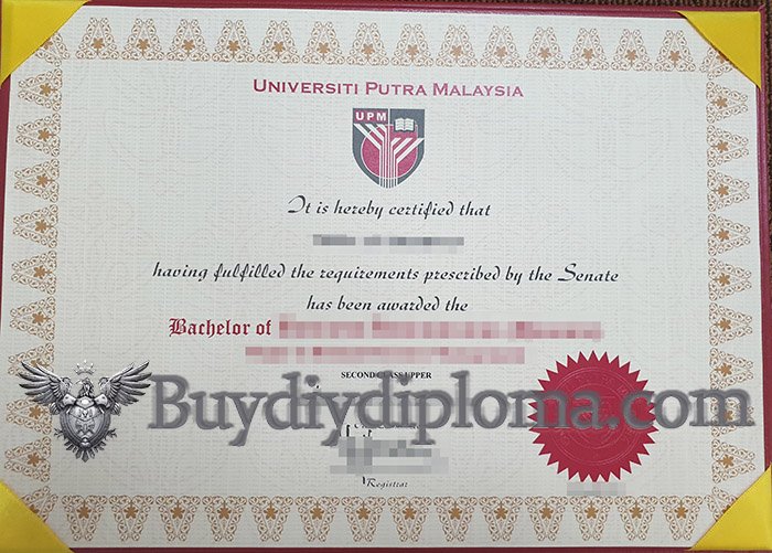 Fake UPM Diploma for Work, Fake Malaysian Diploma