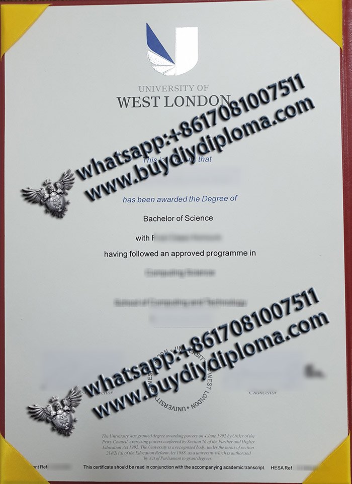 fake University of West London degree