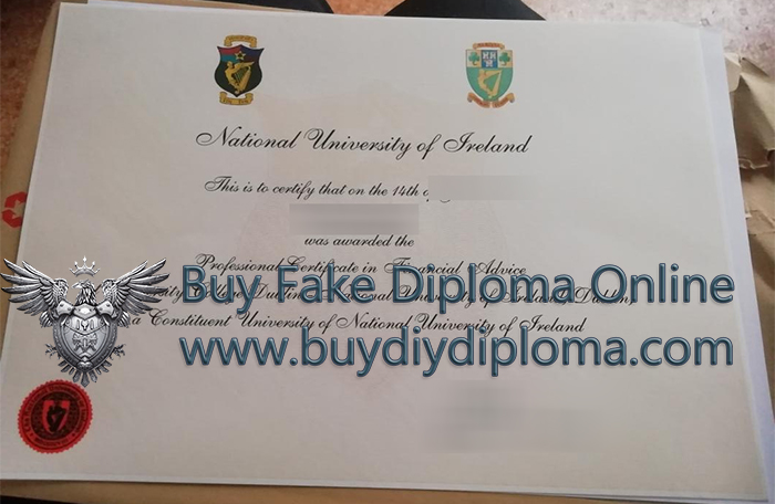 University College Dublin certificate
