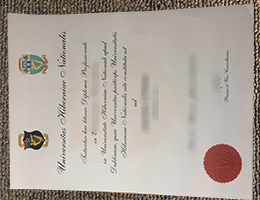 University College Dublin degree certificate
