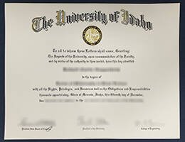 University of Idaho fake diploma