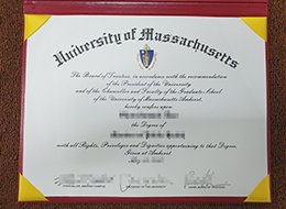 University of Massachusetts diploma